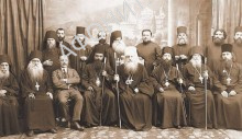 Митрополит Антоний (Храповицкий) и святитель Николай (Велимирович) в Руссике. Май 1920 г.