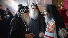 Митрополит Онуфрий и схиархимандрит Иеремия (Алехин) Афонский