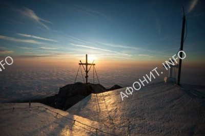 Вершина Святой Горы Афон